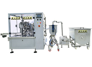 速食醬料加工生產(chǎn)設(shè)備-全自動速食調(diào)料包裝機(jī)